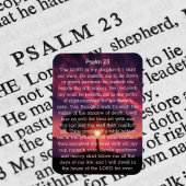Psalm 23 - Zonnebomen Magneet