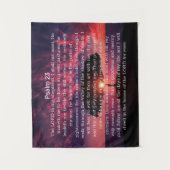 Psalm 23 - Zonnebomen Wandkleed (Voorkant)