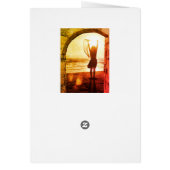 Psalm 24:7-9 King of Glory, Bijbelse Verse Kaart (Achterkant)