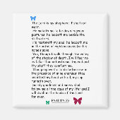 PSALM 24 magneet (Voorkant)