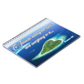 Psalm 24 notitieboek (Linkerzijde)