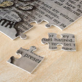 Psalm 25:4-5 - Leer me uw paden Legpuzzel (Zijkant)