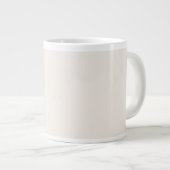 Psalm 25:5 Hope Bible Verse Mug Grote Koffiekop (Voorkant rechts)