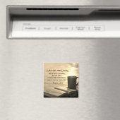 Psalm 27:14 Wacht op de Heer, Bijbelverse Magneet (Insitu (Vaatwasser))