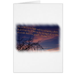 Psalm 27:1 bij de Witte Dageraad