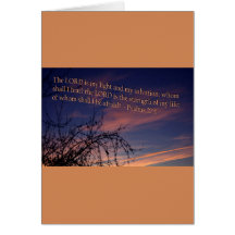 Psalm 27:1 bij zonsopgang