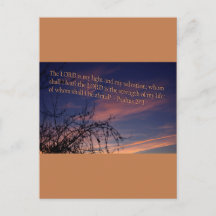 Psalm 27:1 bij zonsopgang