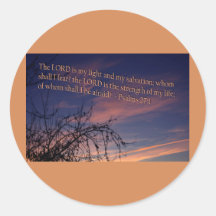 Psalm 27:1 bij zonsopgang