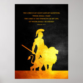 Psalm 27:1 Bijbelversie Poster