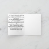 Psalm 27:1 Christelijk Wenskaart Kaart (Binnen)