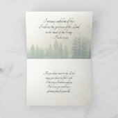 Psalm 27:1 De Heer is mijn licht en mijn redding— Kaart (Binnen)