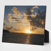 Psalm 27 1 De Heer is mijn Licht Fotoplaat (Zijkant)