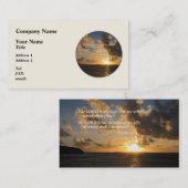 Psalm 27 1 De Heer is mijn Licht Visitekaartje (Voorkant / Achterkant)