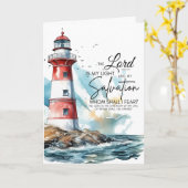 Psalm 27:1 De Heer van de Bijbel is mijn licht en  Kaart (Gele Bloem)