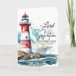 Psalm 27:1 De Heer van de Bijbel is mijn licht en Kaart