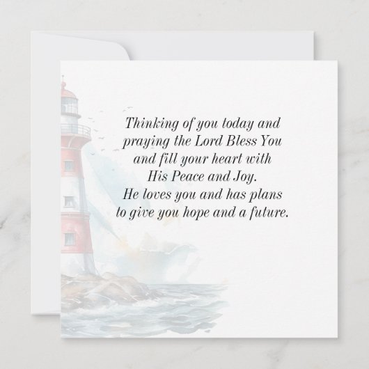 Psalm 27:1 De Here is mijn Kaart van het licht des (Achterkant)