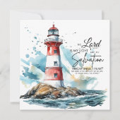 Psalm 27:1 De Here is mijn Kaart van het licht des (Voorkant)