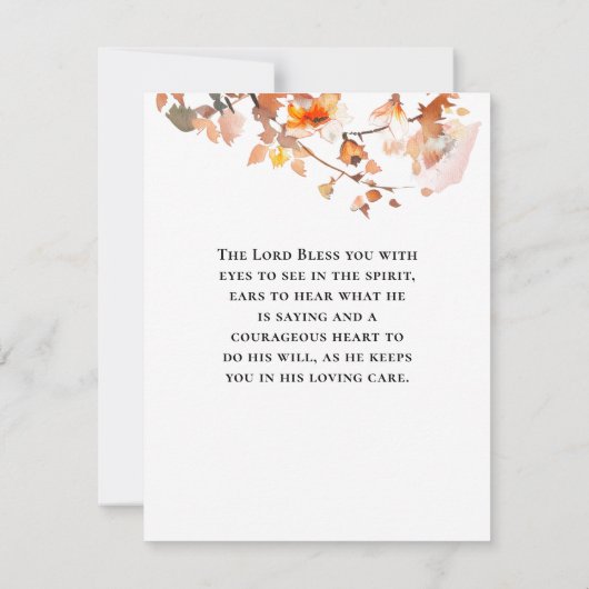 Psalm 27:1 De Here is mijn lichte bijbelse platte  (Achterkant)