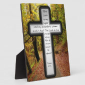 psalm 27:1 fotoplaat (Zijkant)