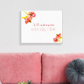 Psalm 27:1-Lord, die het schilderschilderij van de Canvas Afdruk (Insitu (Woonkamer))