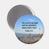 psalm 27:1 magneet (Voorkant / Achterkant)