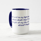 Psalm 27:1 Ringer-Mok Mok (Voorkant links)