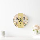 Psalm 27:1 ronde klok (Huis)