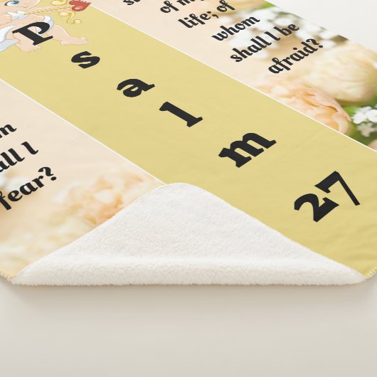 psalm 27:1 sherpa deken (3/4)