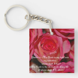 psalm 27:1 sleutelhanger