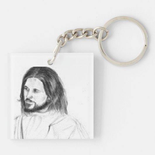 psalm 27:1 sleutelhanger (Achterkant)