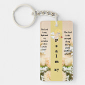 Psalm 27:1 sleutelhanger (Voorkant)