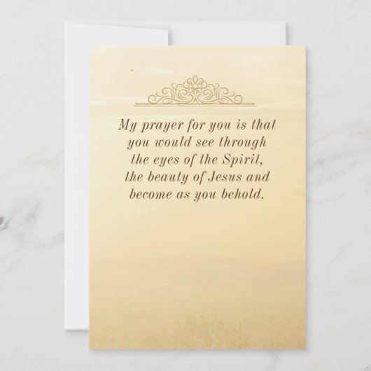 Psalm 27:4 Een ding dat ik verlangde van de Here K (Achterkant)