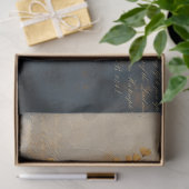 Psalm 27:4 Poppy Ginkgo Decoupage Tissue Paper Tissuepapier (Geschenk)