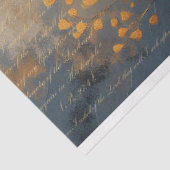 Psalm 27:4 Poppy Ginkgo Decoupage Tissue Paper Tissuepapier (Detail)