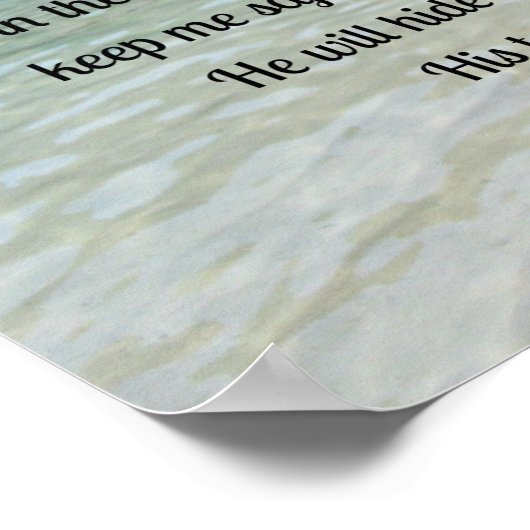 psalm 27:5 poster (Hoek)