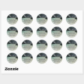 psalm 27:5 ronde sticker (Vel)