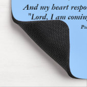 psalm 27:8 mousepad muismat (Hoek)