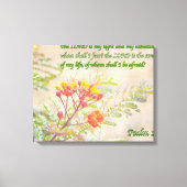 psalm 27 canvas afdruk (Voorkant)