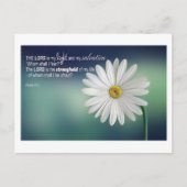 Psalm 27 - De Heer is mijn Licht .... Briefkaart (Voorkant)