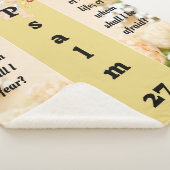 Psalm 27 sherpa blanket sherpa deken (3/4)