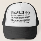 psalm 27 trucker pet (Voorkant)