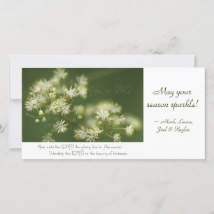 Psalm 29:2 Schriftuur fotokaart Feestdagenkaart