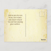 Psalm 2 1-6 Waarom verenigen de naties zich? Briefkaart (Achterkant)