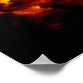 Psalm 2:4-5 Gods toorn Bijbelvers Poster (Hoek)