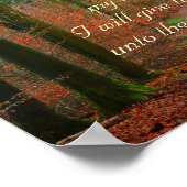 Psalm 30:12 Geef Bedankt aan het Poster van de Hee (Hoek)