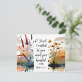 Psalm 30:2 Gij hebt mij genezen, Christelijke bijb (Staand voorkant)