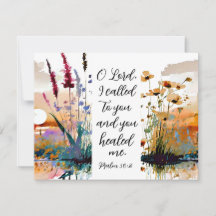 Psalm 30:2 Gij hebt mij genezen, Christelijke bijb