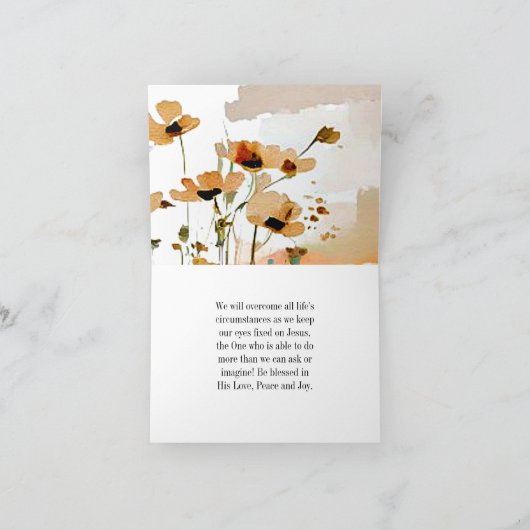 Psalm 30:2 O Here, Gij hebt mij genezen Christelij Kaart (Binnen)