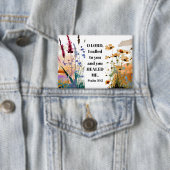 Psalm 30:2 U hebt mij genezen Christelijke Bijbel Button (Insitu)