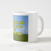 Psalm 30:2 WEBU Mug Grote Koffiekop (Voorkant rechts)